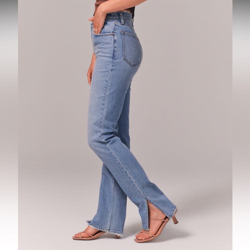 Ultra High Rise Slim Straight Jean